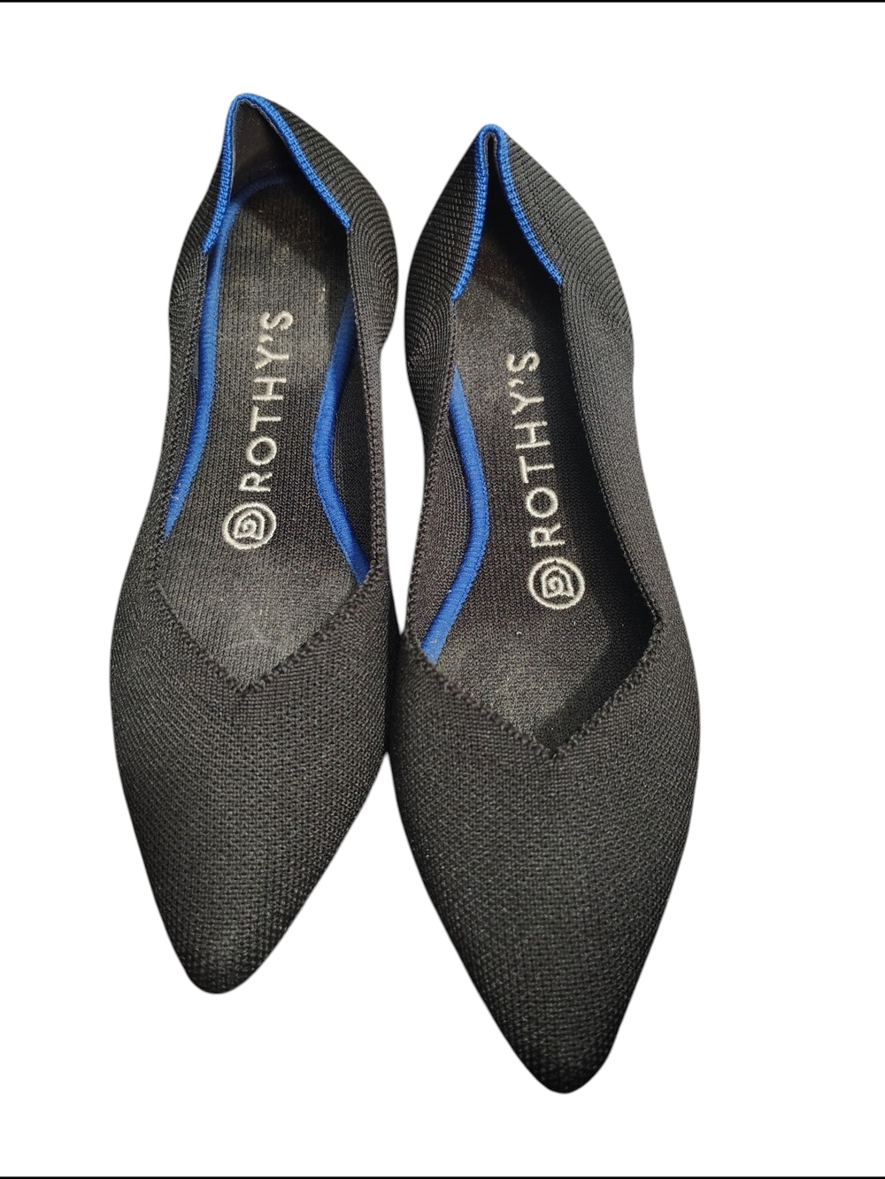 Rothy's Point Ballet Flat Black